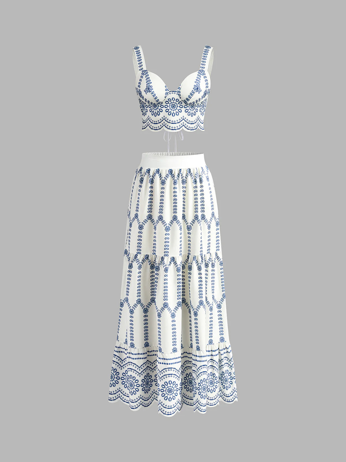 IBIZA | Conjunto falda estampado
