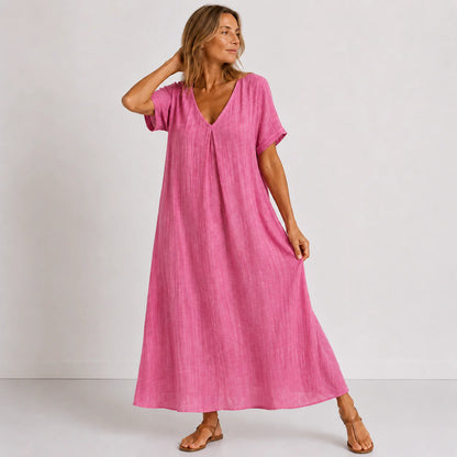 VIOLETTE | Vestido largo fluido