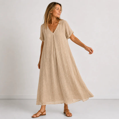 VIOLETTE | Vestido largo fluido