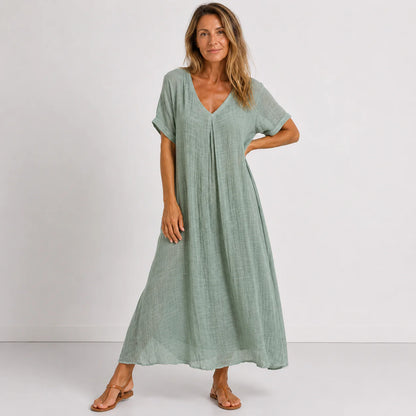 VIOLETTE | Vestido largo fluido