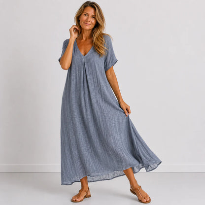 VIOLETTE | Vestido largo fluido