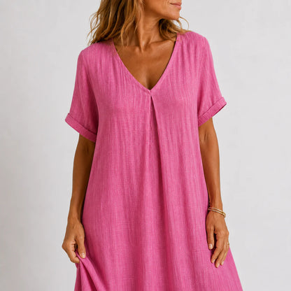 VIOLETTE | Vestido largo fluido