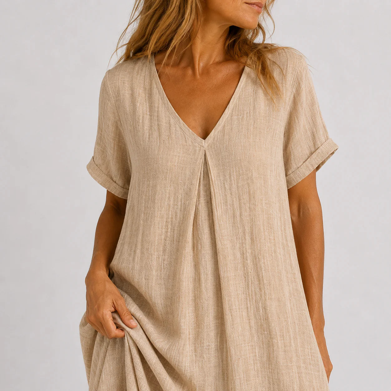 VIOLETTE | Vestido largo fluido