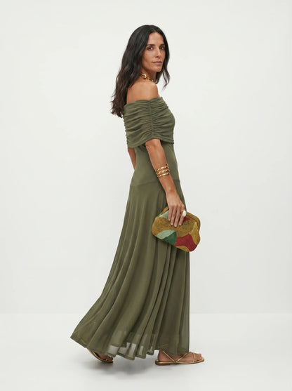 CARLA | Vestido maxi elegante y sencillo