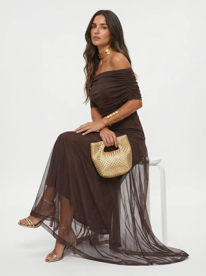CARLA | Vestido maxi elegante y sencillo