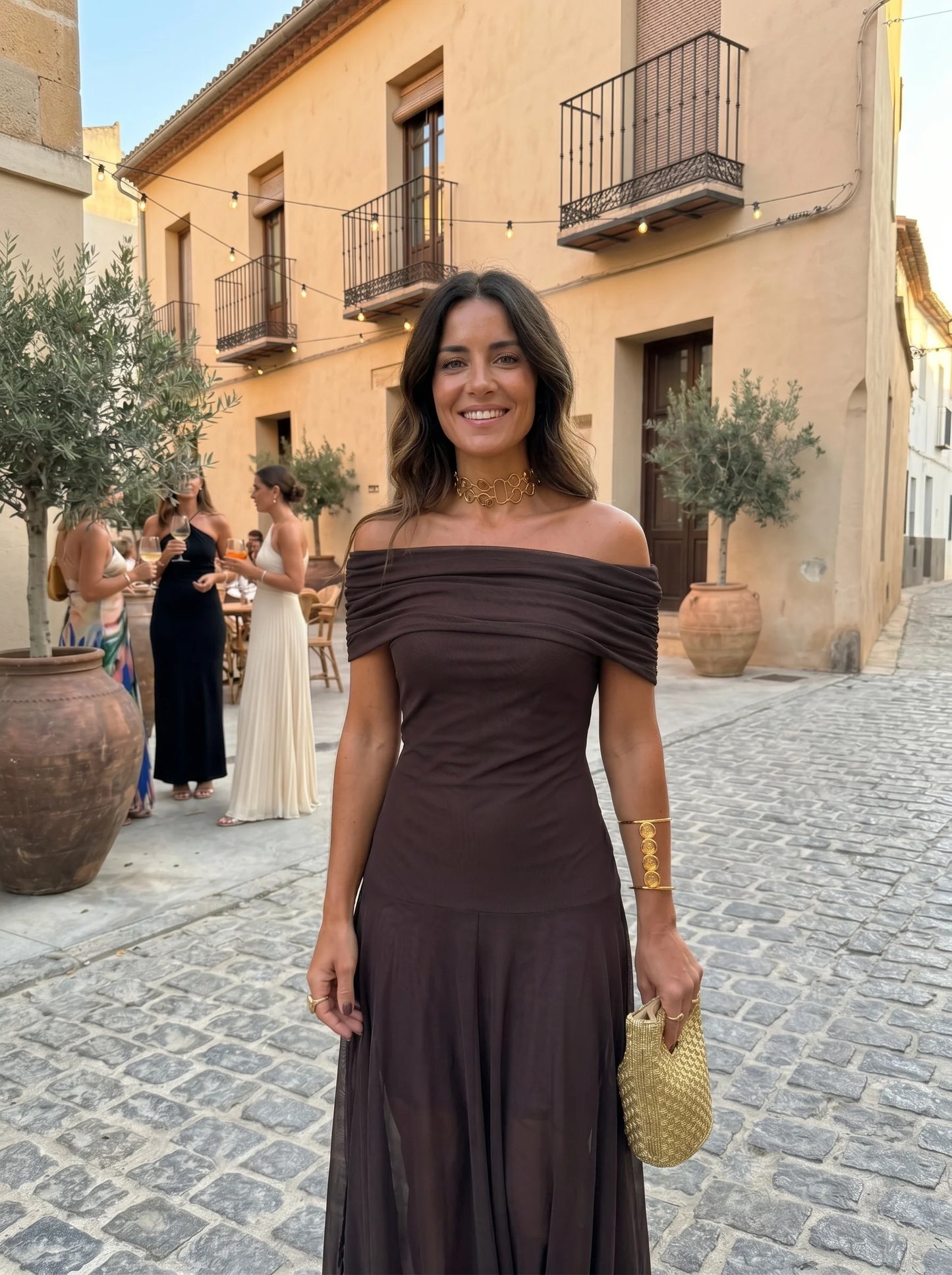 CARLA | Vestido maxi elegante y sencillo
