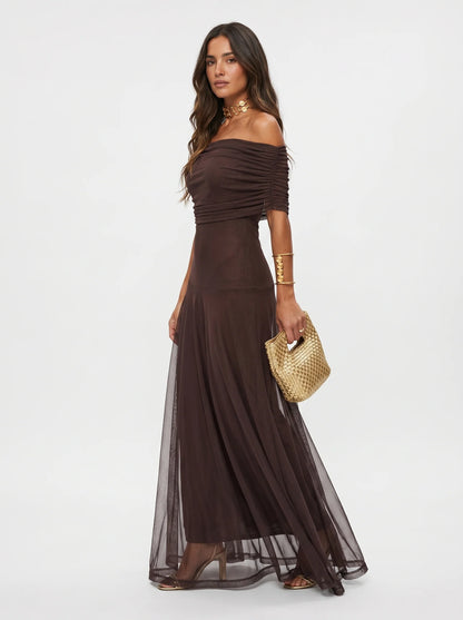 CARLA | Vestido maxi elegante y sencillo