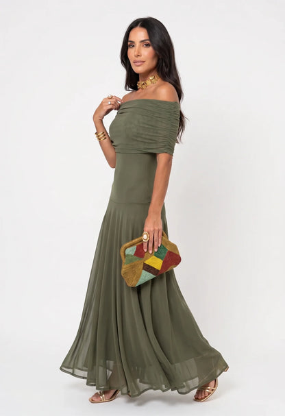CARLA | Vestido maxi elegante y sencillo