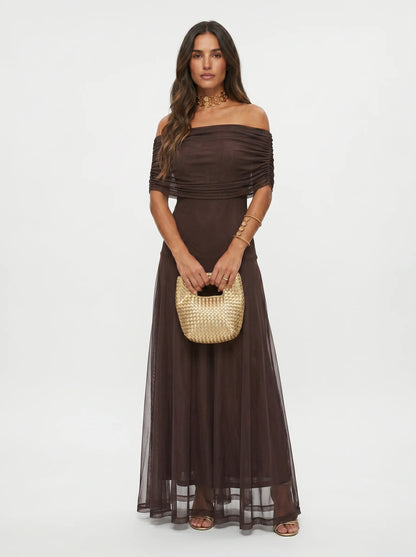 CARLA | Vestido maxi elegante y sencillo