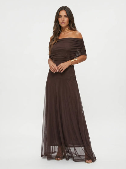 CARLA | Vestido maxi elegante y sencillo