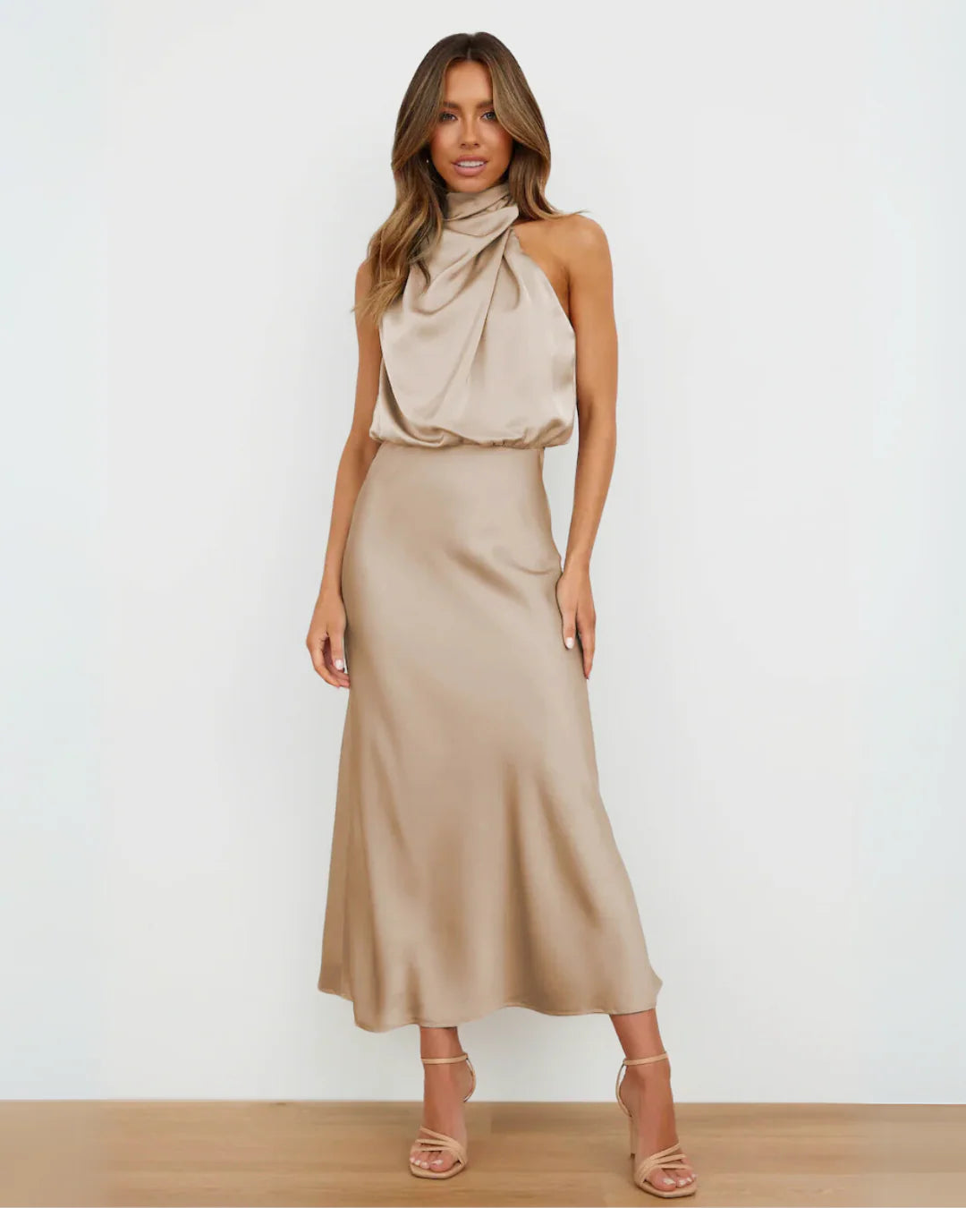 VIOLETA | Vestido Ligero de Diseño Escalonado