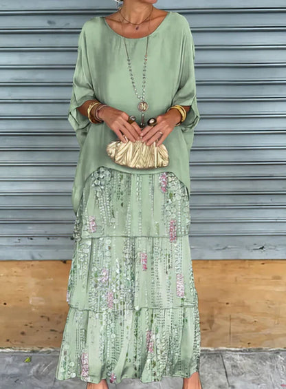 SOFÍA | Vestido fluido con volantes y caída elegante