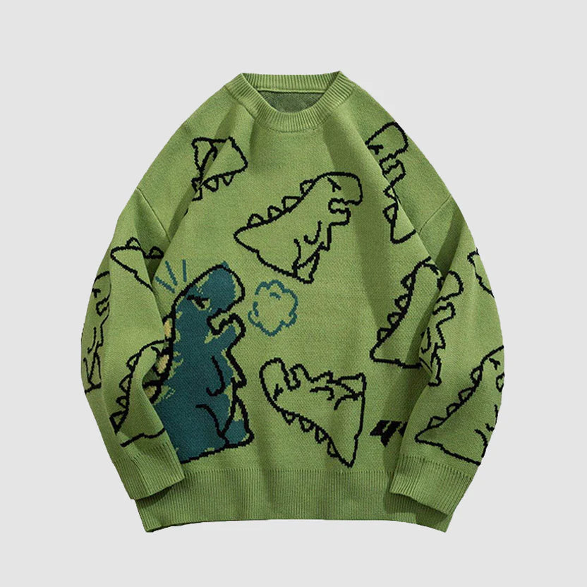 Suéter estampado | Dinosaurios